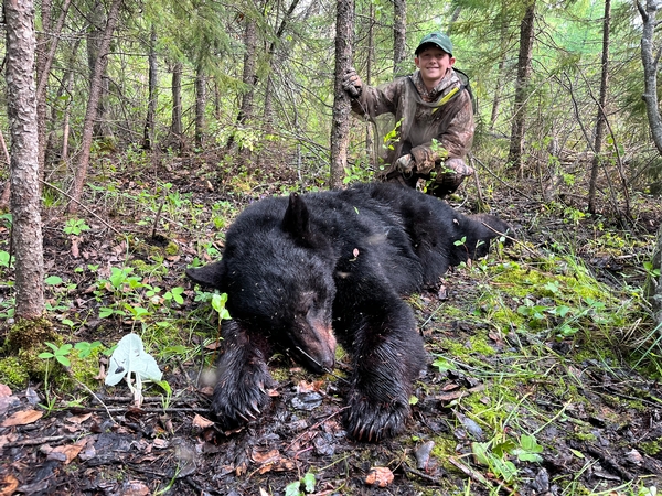 A Youth Hunters First Bear 