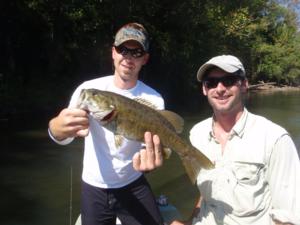 river smallmouth bass fishing
