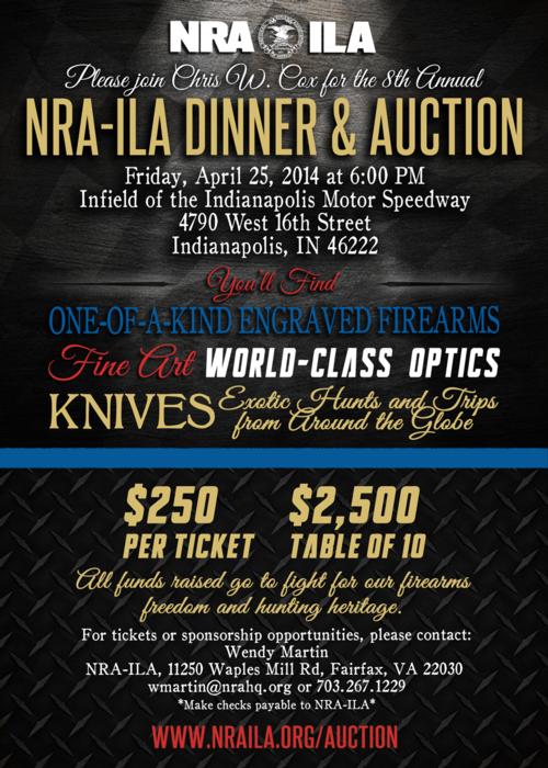 NRA-ILA Dinner & Auction