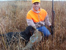 Tom Becker and his pup, Jack