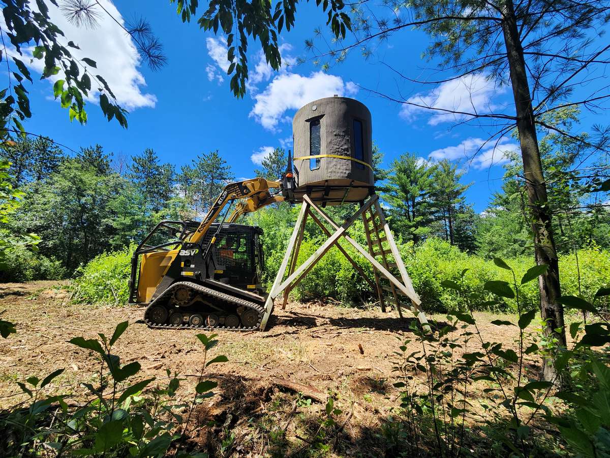 Tower Blind Installation