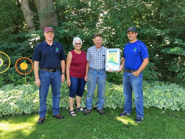 Local father-son farmers get Water Quality Certified