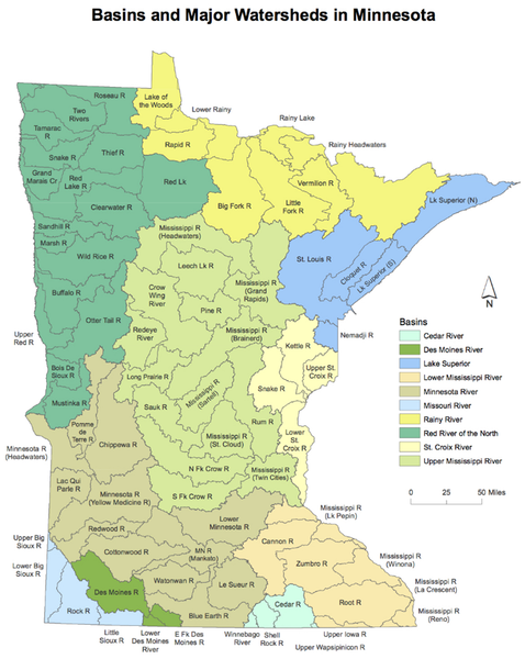 Did You Know... Minnesota Has 81 Major Watersheds Throughout The State?