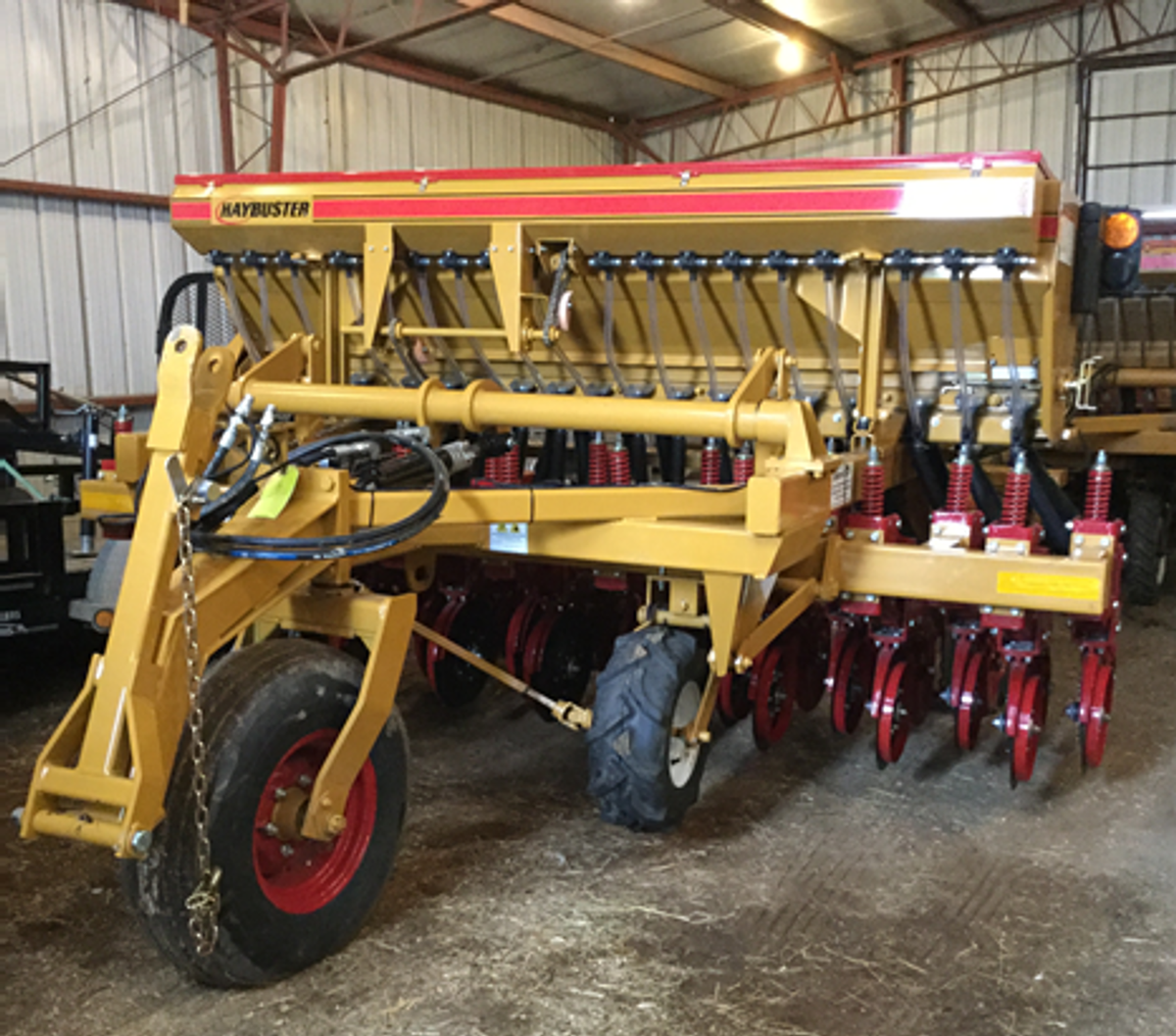 Image of Haybuster rental no till seed drill.