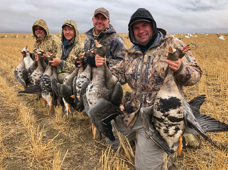 Morning Hunt White Front Goose Hunts