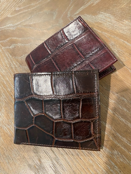 Full Alligator Bi-fold Wallet