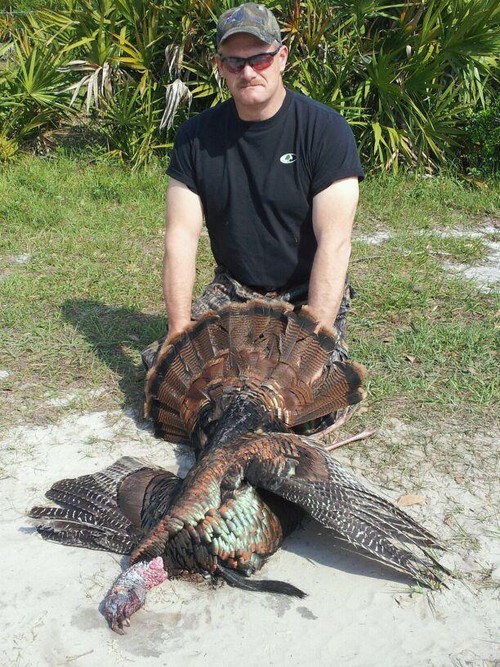 Mr. Todd with his Osceola