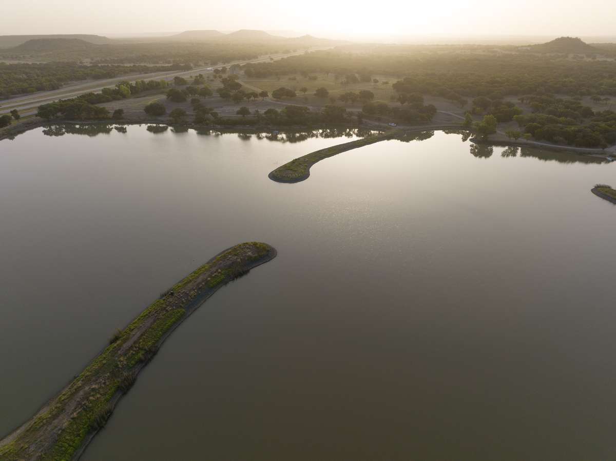 Private Fishing Lake in Texas