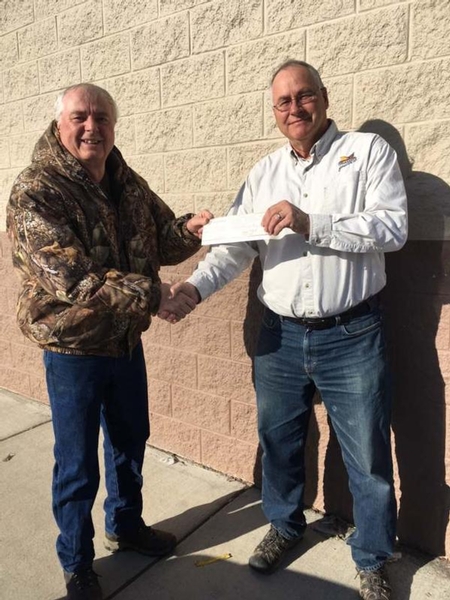 Lewis and Clark County 4H Shooting Sports Club Receives Donation from Chapter