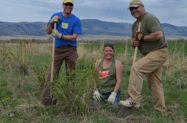 May 2017 Canyon Ferry WMA Work Day