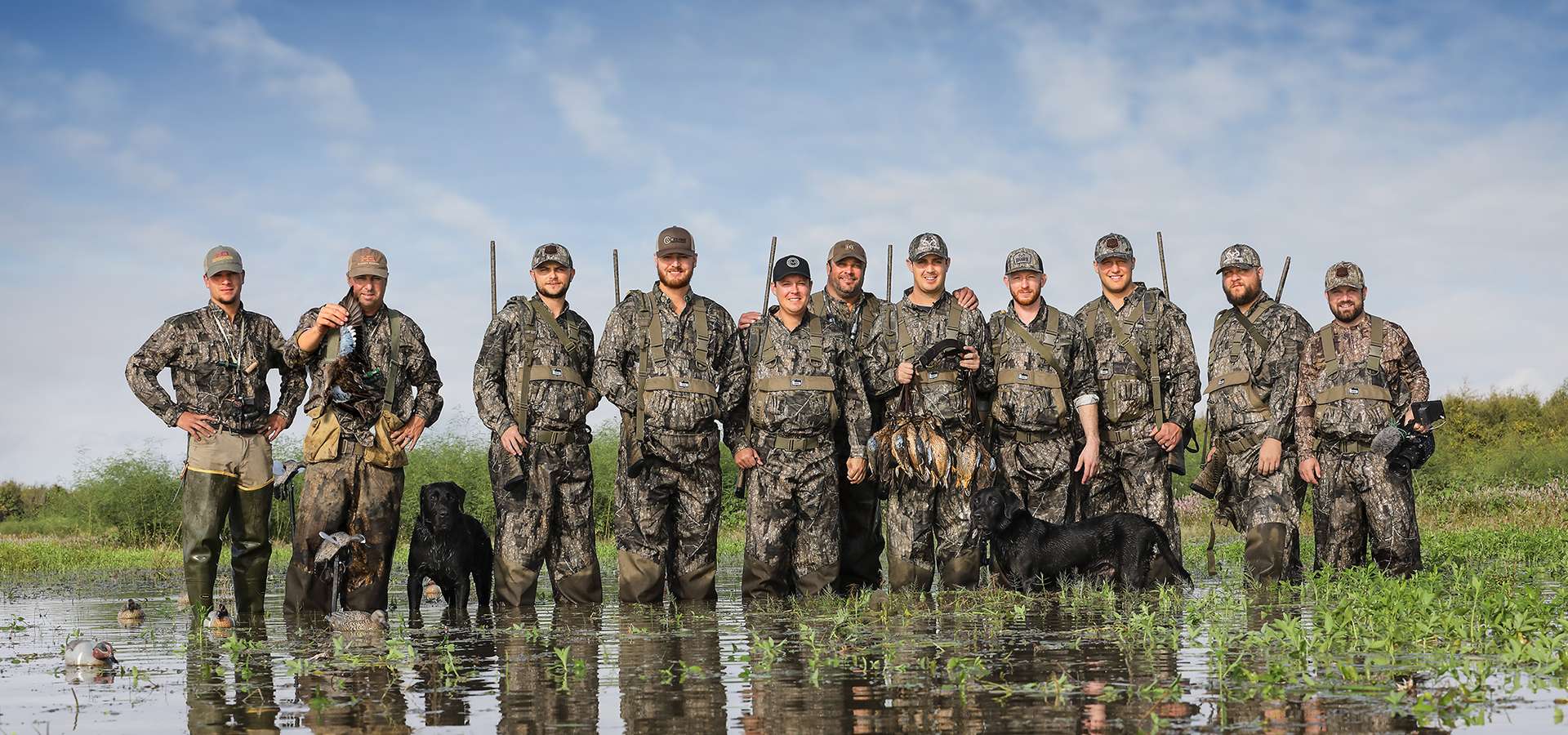 Luxury Guided Waterfowl Hunts