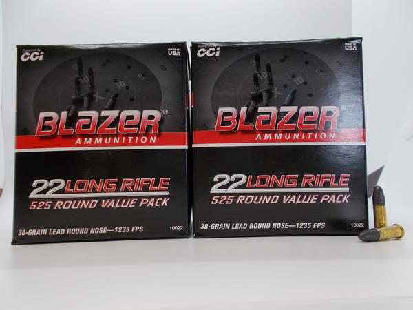 CCI 22LR Blazer 38gr LRN 525ct