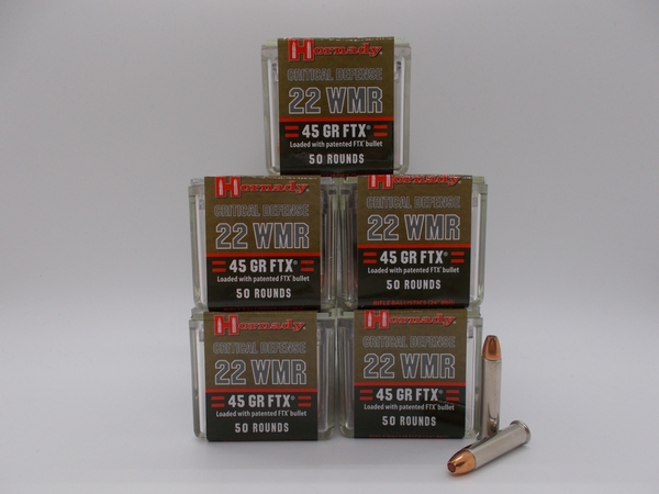 Hornady 22 Win Mag 45gr. FTX