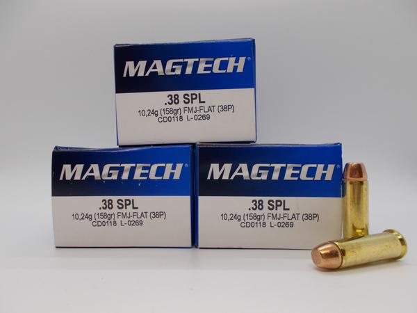 Magtech 38Spl. 158gr. FMJ