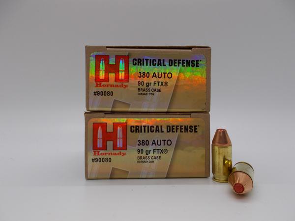 Hornady 380acp 90gr. FTX CD