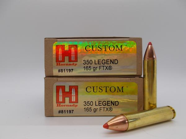 Hornady 350 Legend 165gr. FTX