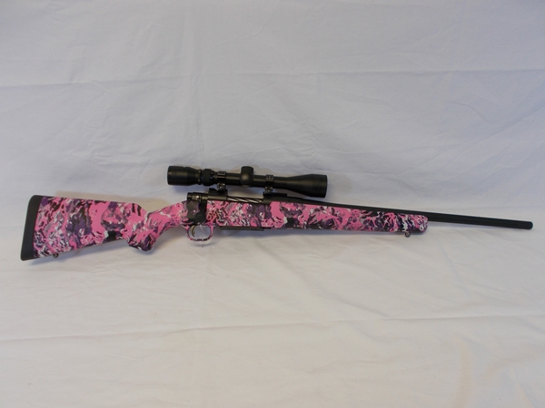 Mossberg Patriot Super Bantam 243 win Pink