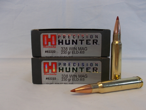 Hornady 338 Win Mag 230gr ELD-X PH