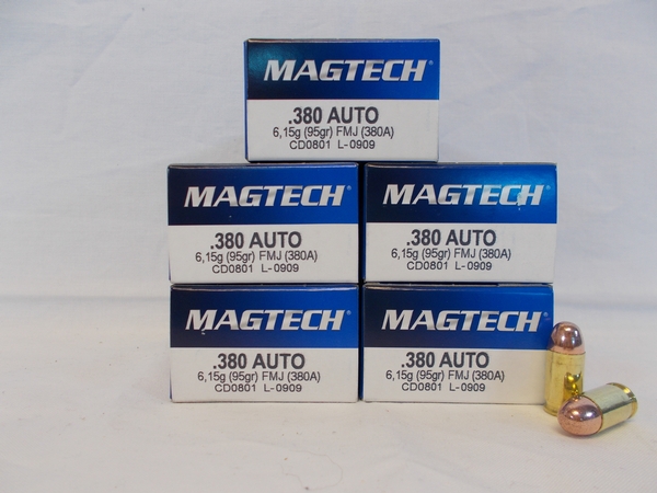 Magtech 380acp 95gr FMJ