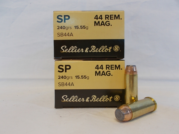 Sellier & Bellot 44 Mag 240gr SP