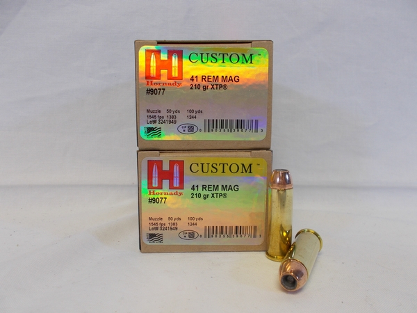 Hornady 41 Rem Mag 210gr XTP