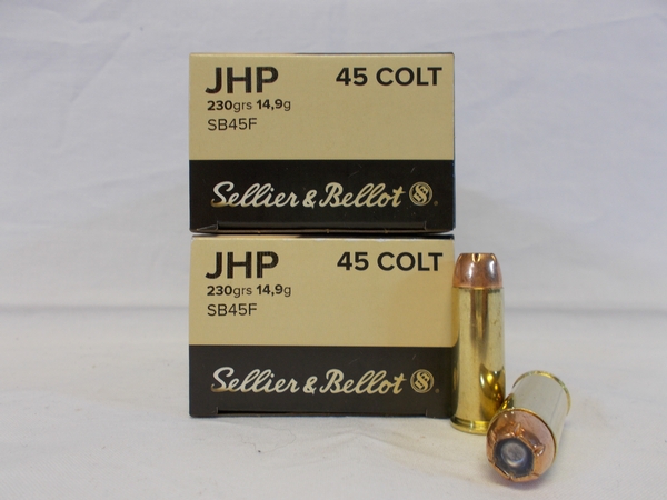 Sellier & Bellot 45 Colt 230gr. JHP