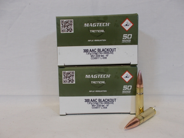 Magtech 300 Blackout 123gr FMJ