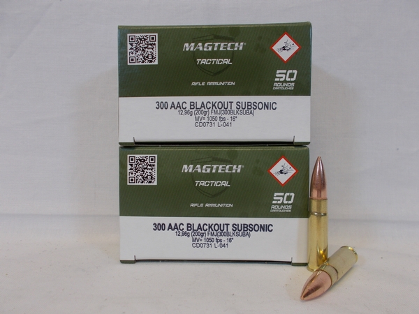 Magtech 300 Blackout 200gr FMJ Subsonic