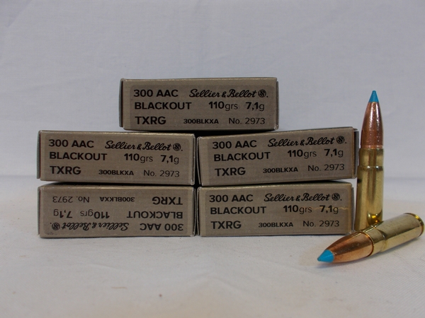 Sellier & Bellot 300 Blackout 110gr TXRG Lead Free