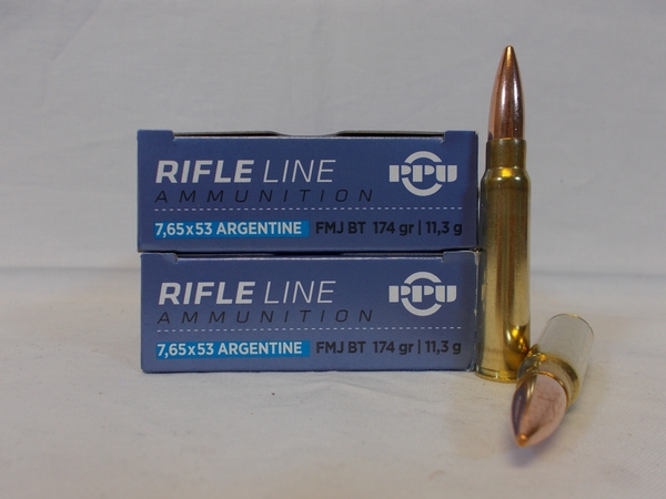 Prvi Partizan 7.65x53 Argentine 174gr FMJ BT