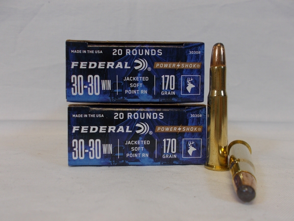 Federal 30-30 Win 170gr JSP