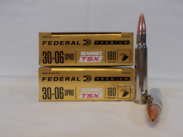 Federal Premium 30-06 180gr TSX