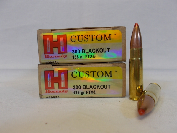 Hornady 300 Blackout 135gr FTX