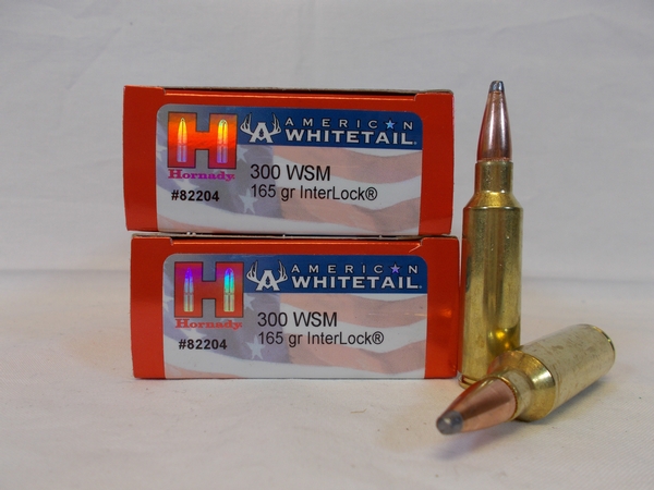 Hornady 300 WSM 165gr InterLock SP