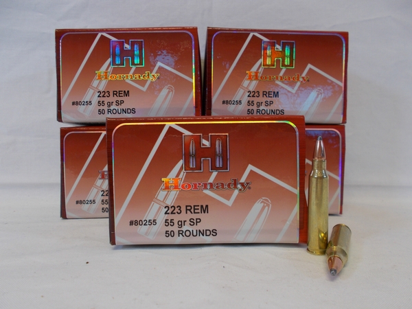 Hornady 223 Remington 55gr SP 250 Rnds