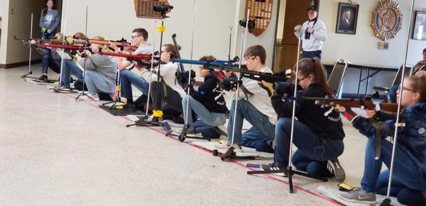 2019 Linn Co PF engaged with Youth Shooting Sports