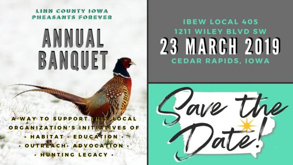 Annual Linn County PF Banquet on March 23, 2019