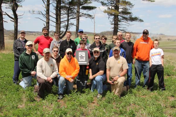 2014 Hawkeye Area Boy Scouts & Linn County PF Team up on Habitat Efforts