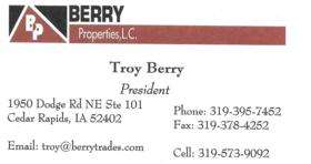 Troy Berry of Berry Properties