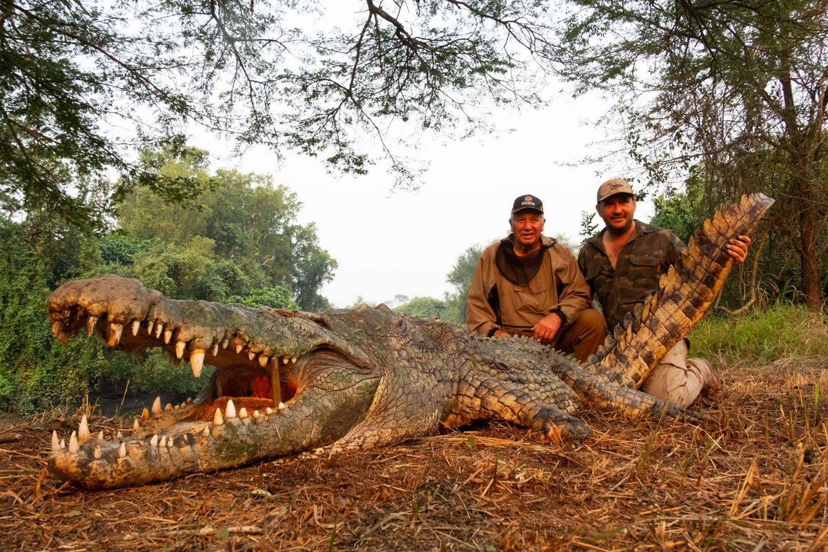 Crocodile Hunting in Mozambique