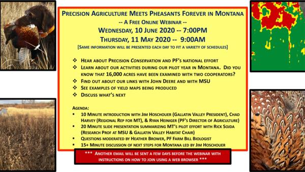 Montana PF Precision Ag Webinar