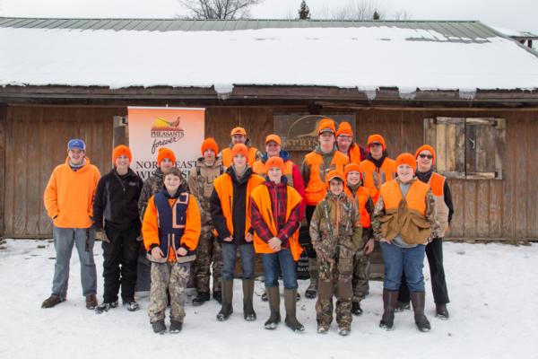 Youth Learn to Hunt Pheasant Hunt at Springer Creek Lodge