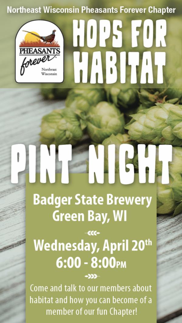 Hops For Habitat Pint Night