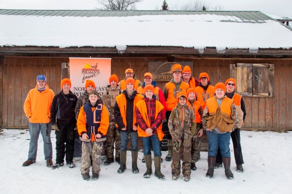 1-19-21 Youth Learn to Pheasant Hunt at Springer Creek Loddge