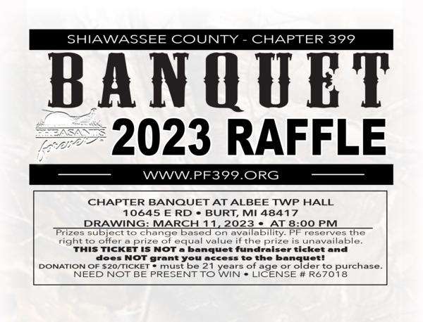 2023 Banquet Raffles