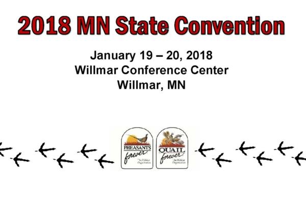 2018 Pheasants Forever Minnesota State Convention