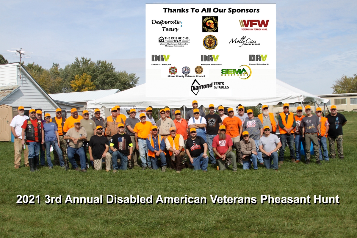 2021 3rd Annual DAV Disabled American Veterans Hunt