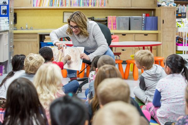 2019 Minnesota Governor's Pheasant Hunting Opener - Lt. Governor Reads to Students