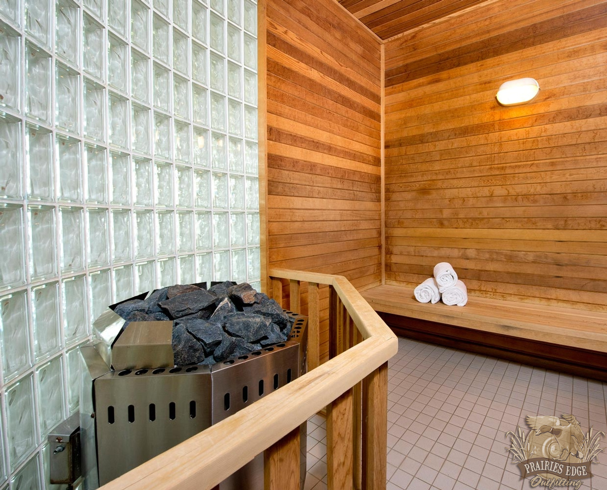 Lodge Sauna in Canada