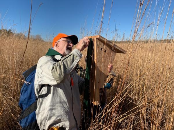 Adopt-a-WMA: Blue bird house project